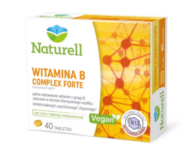 Witamina B Complex Forte, 40 tabletek 